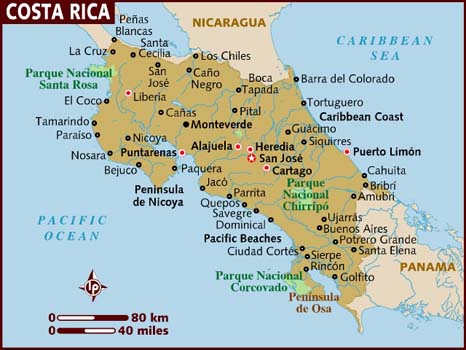 Costa-Rica-Map